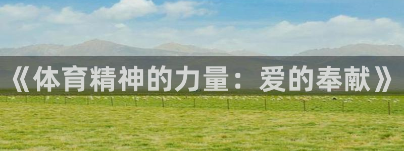 球友体育官网：《体育精神的力量：爱的奉献》