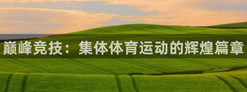 球友体育直播官网入口：巅峰竞技：集体体育运动的辉煌篇章